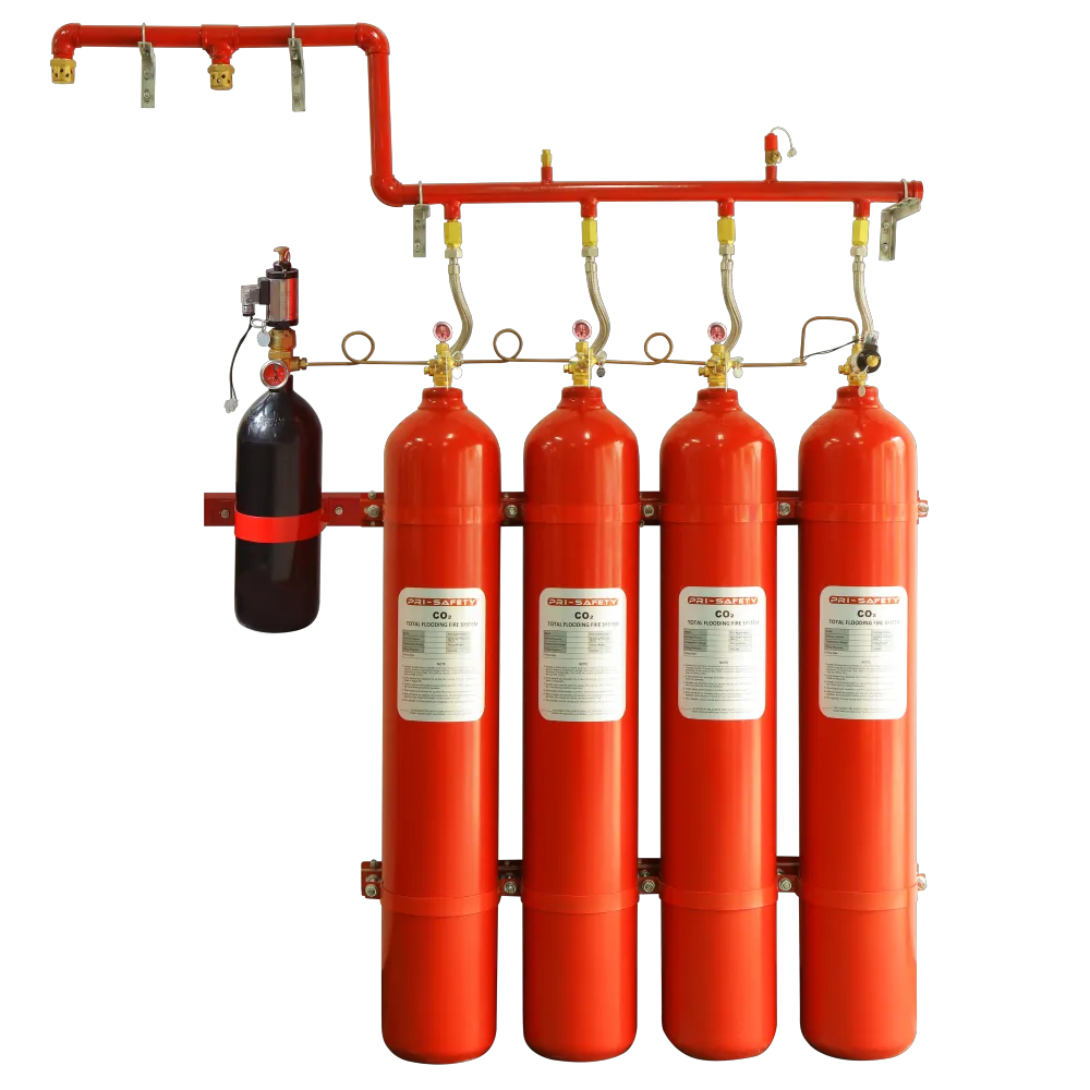 Total flooding fire system Total flooding fire system