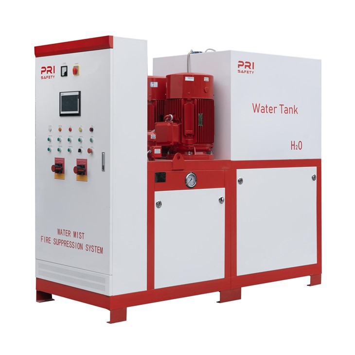 Water Mist Fire Suppression System For Data Centers And Critical Infrastructure High Pressure Water Mist System