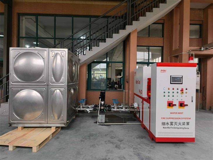 High Pressure Water Mist System For Protecting Electrical Equipment Server Rooms Water Mist Fire Protection System Manufacturers